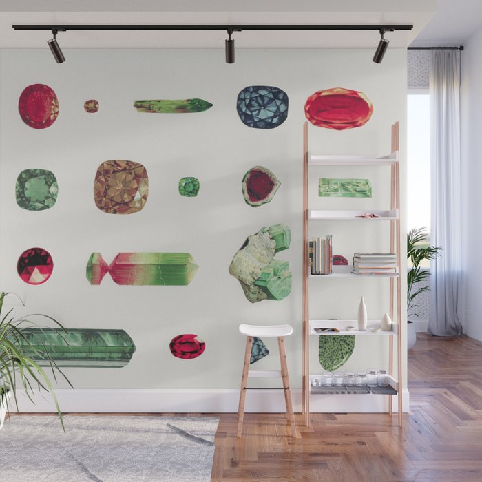 Precious Stones Wall Mural Gallery Image 1