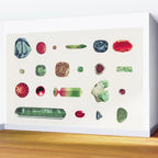 Precious Stones Wall Mural Gallery Image 2
