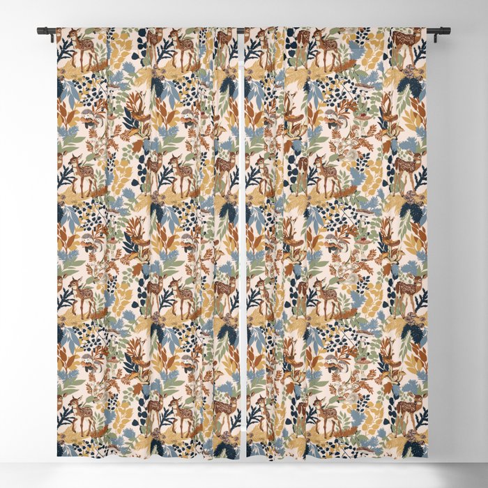 Colorful Forest Animals A Window Curtain Gallery Image 5