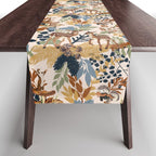 Colorful Forest Animals A Table Runner Gallery Image 1