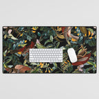 Floral and Birds XLIV Desk Mat Gallery Image 1