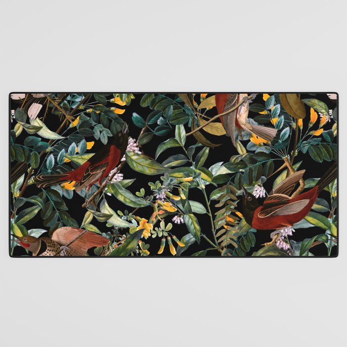 Floral and Birds XLIV Desk Mat Gallery Image 3