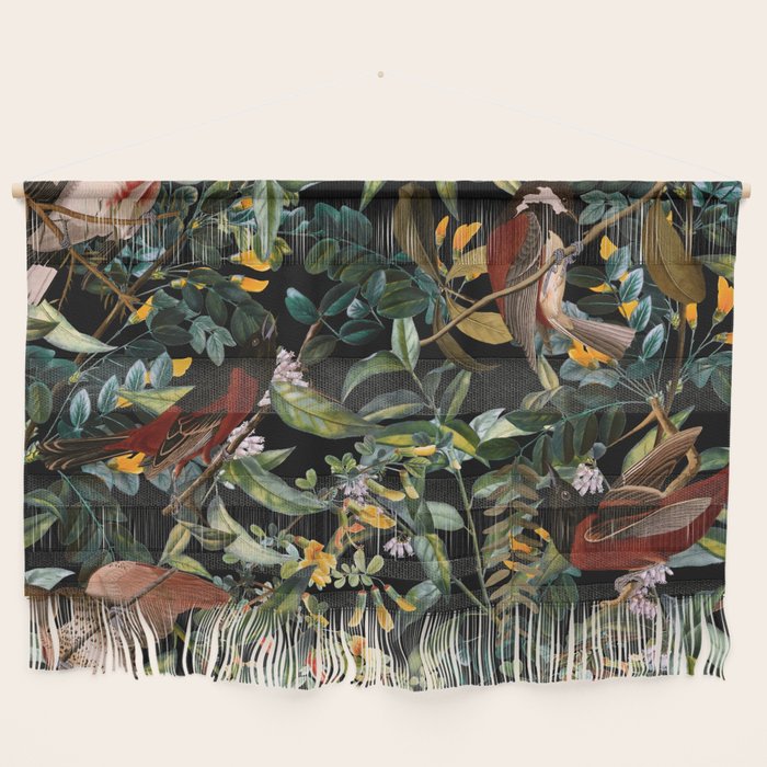 Floral and Birds XLIV Wall Hanging Gallery Image 1