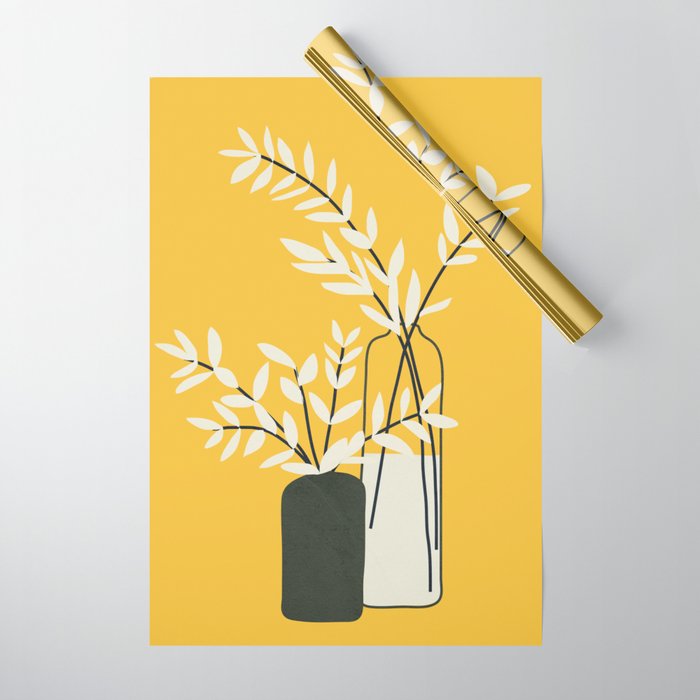 Abstract Vases Wrapping Paper Gallery Image 1