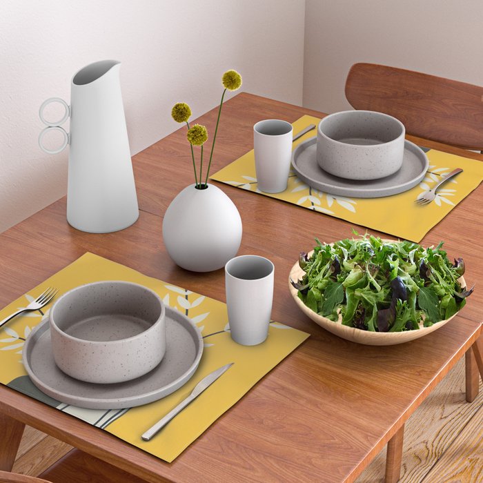 Abstract Vases Placemat Gallery Image 2