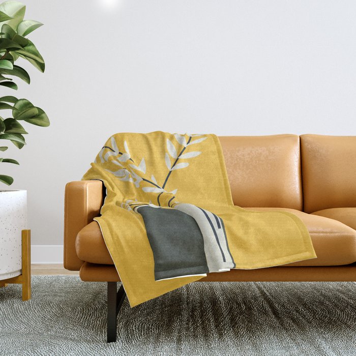 Abstract Vases Throw Blanket Gallery Image 1