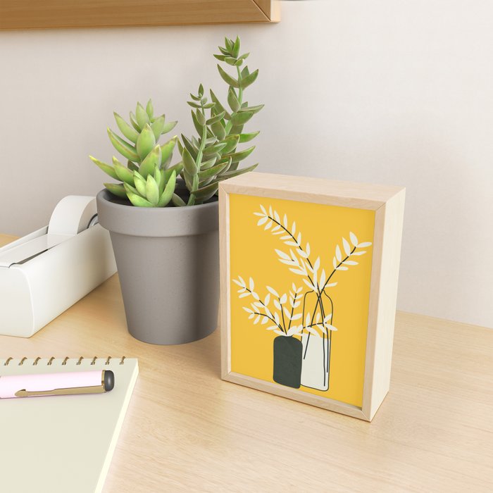 Abstract Vases Mini Art Print Gallery Image 2