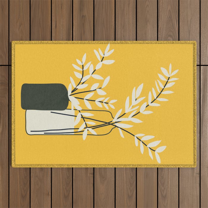 Abstract Vases Outdoor Rug Gallery Image 1