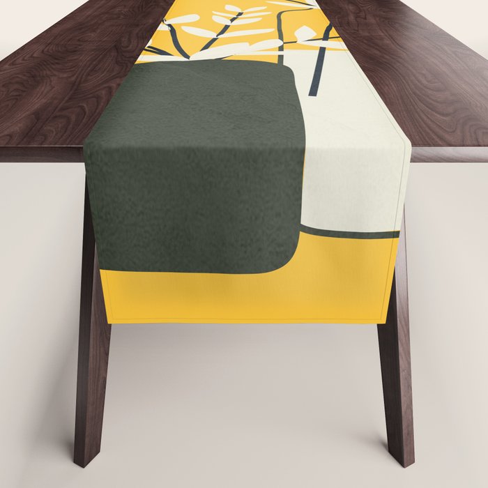 Abstract Vases Table Runner Gallery Image 1