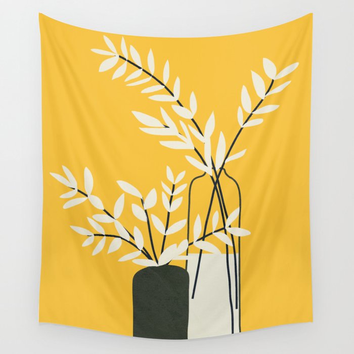 Abstract Vases Wall Tapestry Gallery Image 4