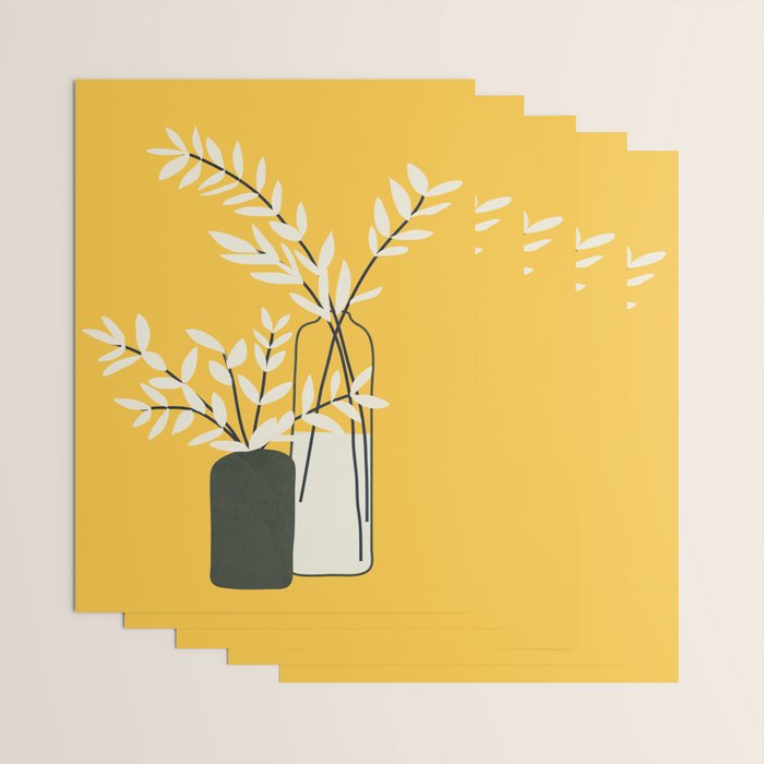 Abstract Vases Wrapping Paper Gallery Image 3
