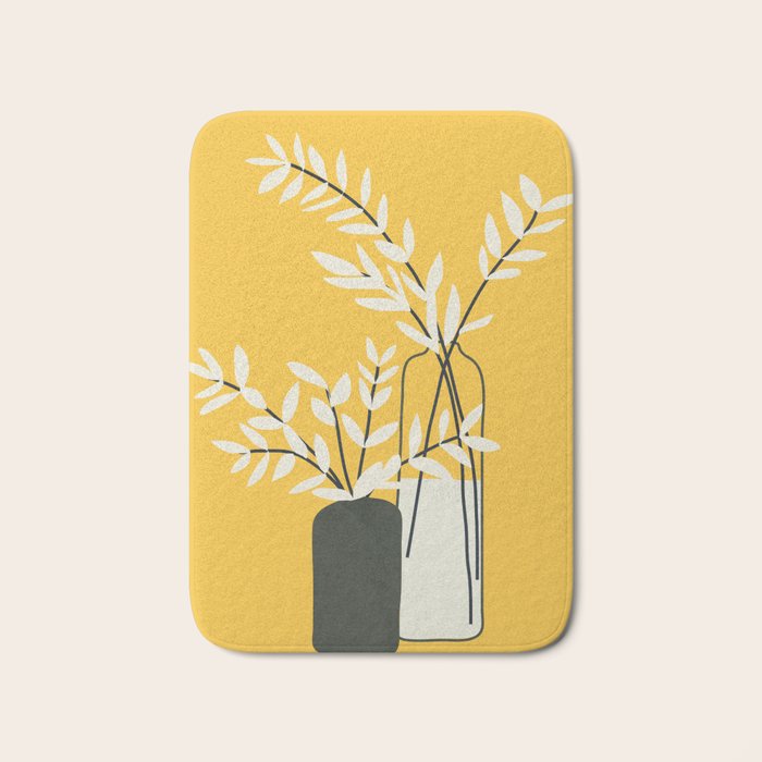 Abstract Vases Bath Mat Gallery Image 1