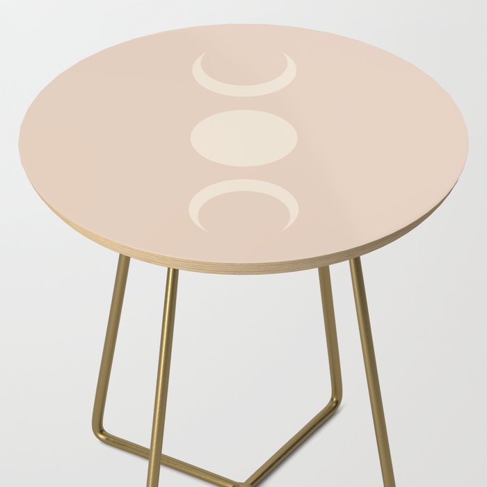 Moon Shapes Minimalism - Ethereal Light Side Table Gallery Image 2