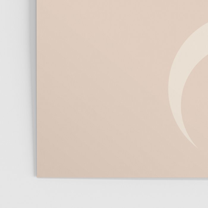 Moon Shapes Minimalism - Ethereal Light Poster Gallery Image 3