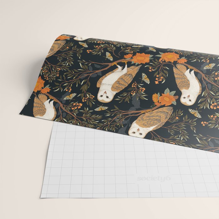 Night Owl Wrapping Paper Gallery Image 2