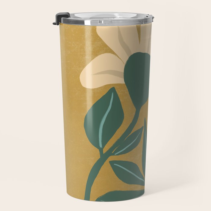 Happy Flowers Travel Mug Gallery Image 3
