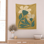 Happy Flowers Wall Tapestry Gallery Image 2