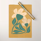 Happy Flowers Wrapping Paper Gallery Image 1