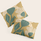 Happy Flowers Pillow Sham Gallery Image 3