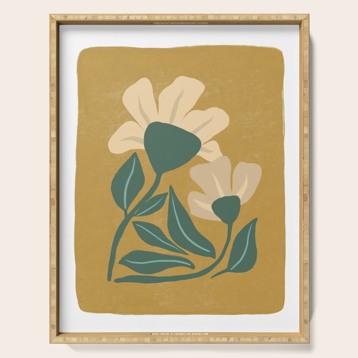 Happy Flowers Serving Tray Gallery Image 1