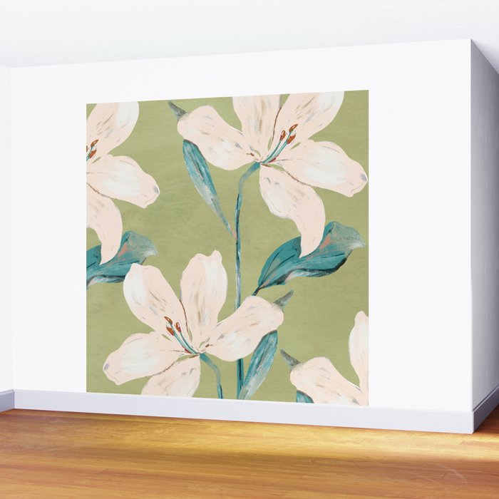 Spring Flowers 4 Wall Mural Gallery Image 2