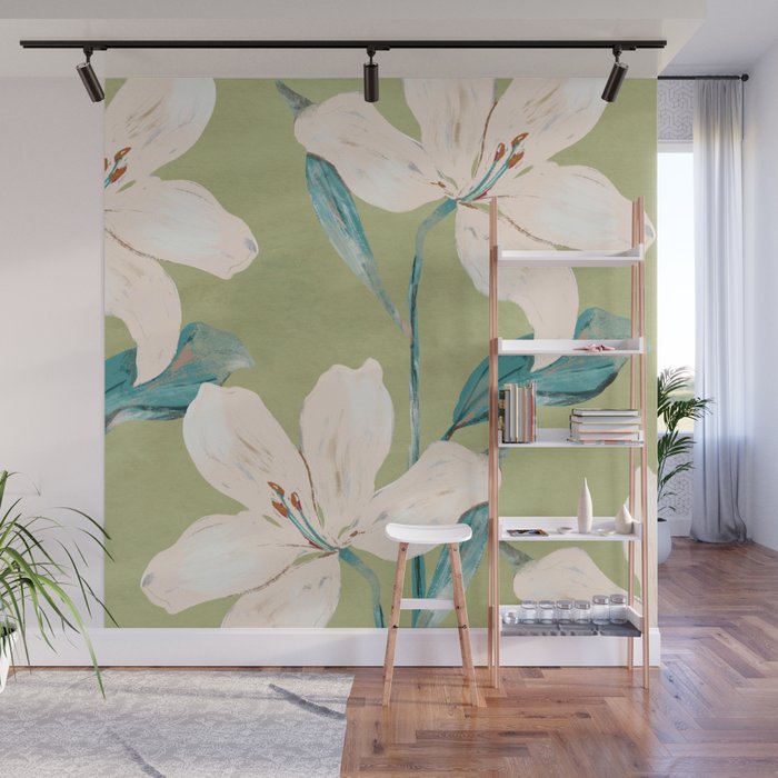 Spring Flowers 4 Wall Mural Gallery Image 1