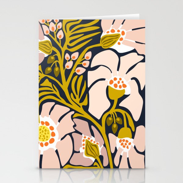 these flowers always fit - floral illustration Stationery Card Gallery Image 2