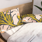 these flowers always fit - floral illustration Pillow Sham Gallery Image 2