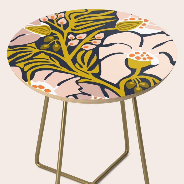 these flowers always fit - floral illustration Side Table Gallery Image 2