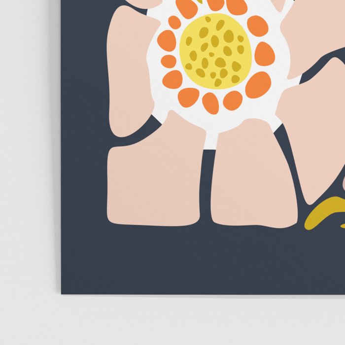 these flowers always fit - floral illustration Poster Gallery Image 3