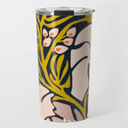 these flowers always fit - floral illustration Travel Mug Gallery Image 1