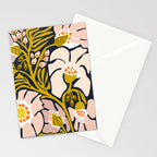 these flowers always fit - floral illustration Stationery Card Gallery Image 2