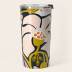 these flowers always fit - floral illustration Travel Mug Gallery Image 2