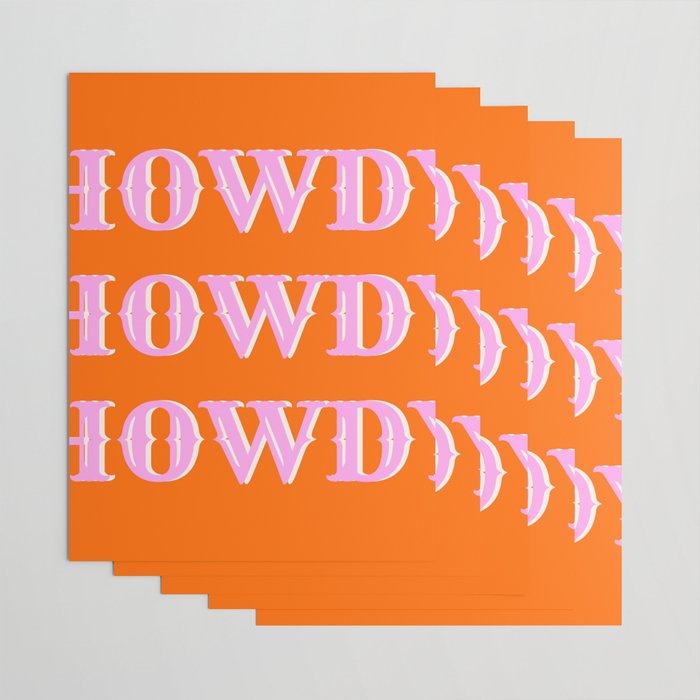 Howdy Howdy Howdy Wrapping Paper Gallery Image 3