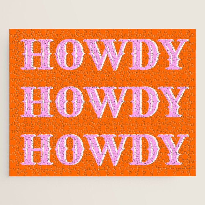 Howdy Howdy Howdy Jigsaw Puzzle Gallery Image 1