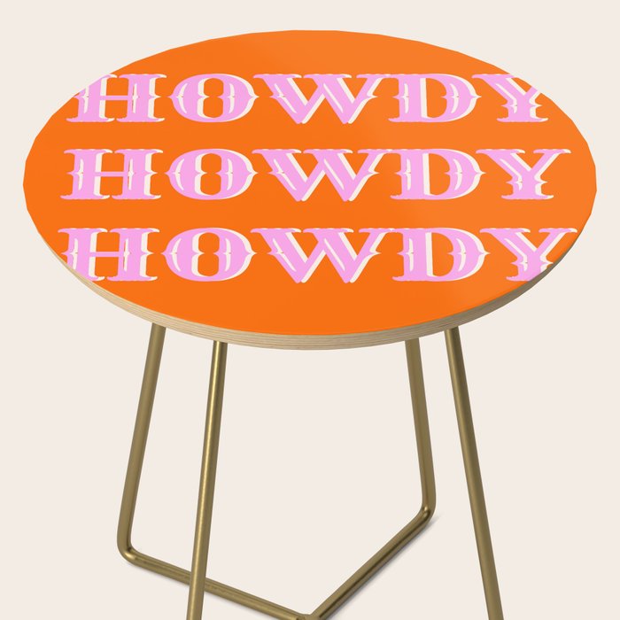 Howdy Howdy Howdy Side Table Gallery Image 2