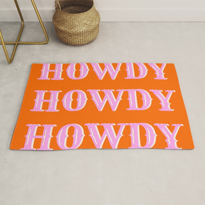 Howdy Howdy Howdy Rug Gallery Image 1