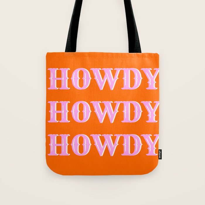 Howdy Howdy Howdy Tote Bag Gallery Image 1