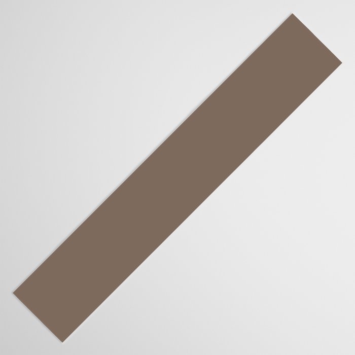 Truffle Brown Solid Color Table Runner Gallery Image 3