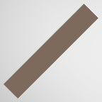 Truffle Brown Solid Color Table Runner Gallery Image 3