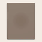 Truffle Brown Solid Color Notebook Gallery Image 4