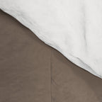 Truffle Brown Solid Color Comforter Gallery Image 4