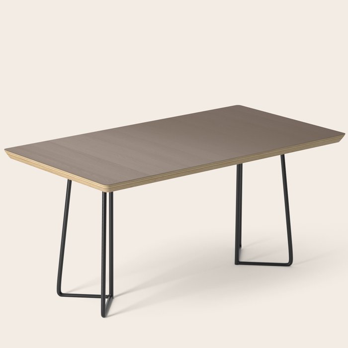 Truffle Brown Solid Color Coffee Table Gallery Image 1