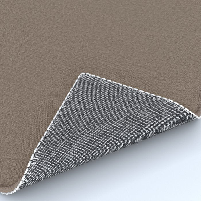 Truffle Brown Solid Color Rug Gallery Image 4
