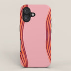 Elegant red bow table runner iPhone Case Gallery Image 1