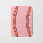 Elegant red bow table runner Bath Mat Gallery Image 1