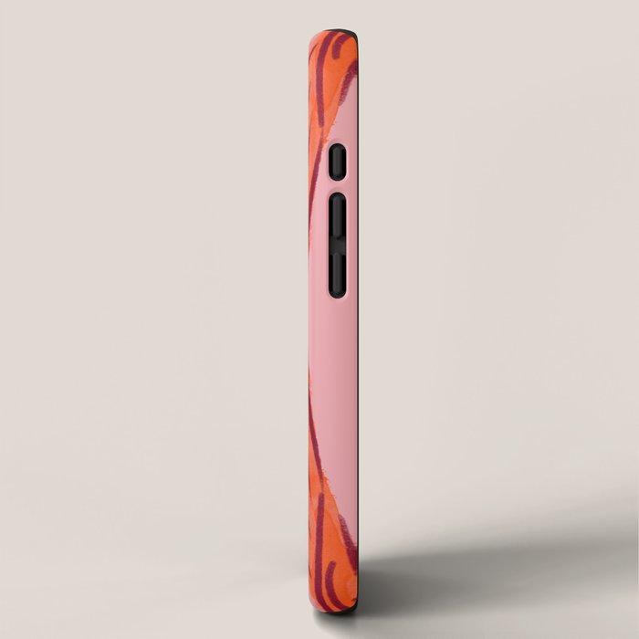 Elegant red bow table runner iPhone Case Gallery Image 2