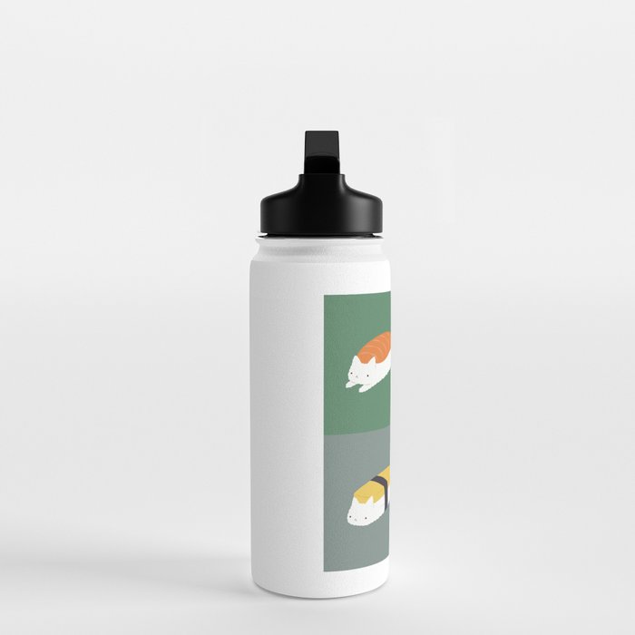 Sushi Cat 2x2 Water Bottle Gallery Image 3