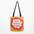 EAT MORE CAKE Tote Bag Gallery Image 2