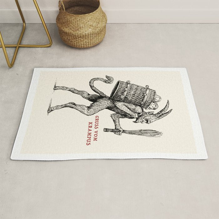 Gruss vom Krampus Rug Gallery Image 1